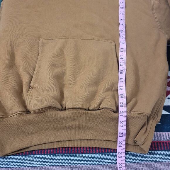 Yeezy Gap Double Layered Perfect Hoodie Sz S Brown2 Hooded Sweatshirt Oversized - Picture 7 of 8